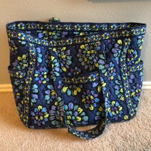 Vera Bradley Quilted Zip Weekender Tote Bag